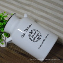 customized Enamel Tea Kettle,Enamel Milk Pot With Handle